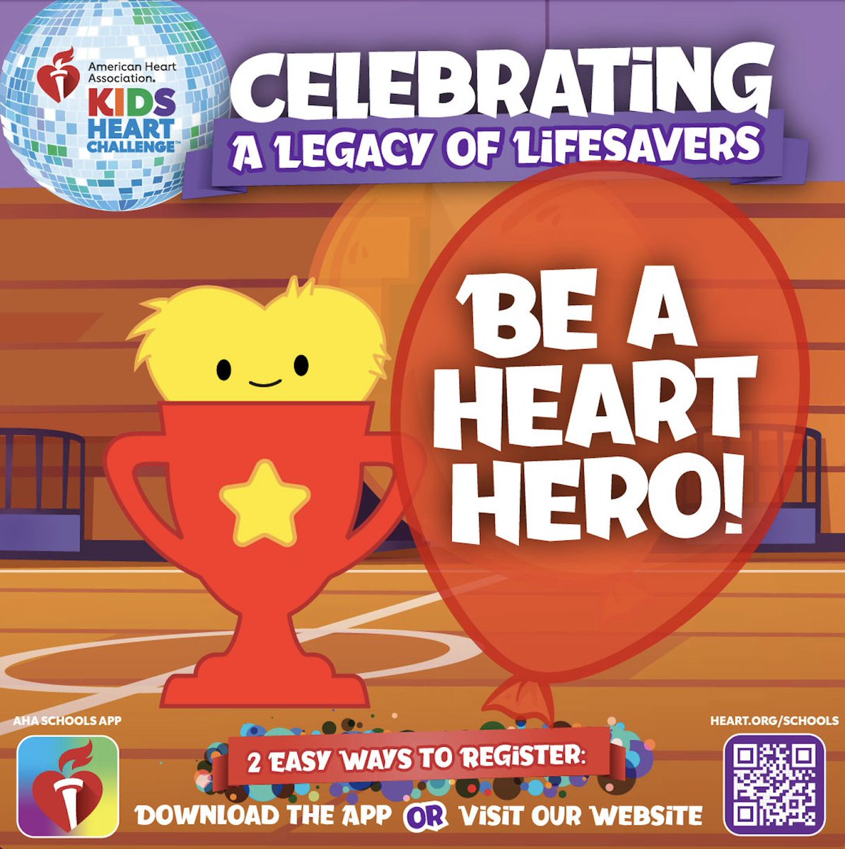 The Kids Heart Challenge is off to a great start! in 5 days <a href="/westfield89/">Westfield School</a> already has 66 students registered and 10 of our families have learned the life saving skill of how to perform hands-only CPR 💗!  Way to go Wildcats 😺www2.heart.org/goto/westfield