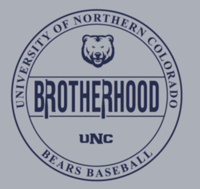 UNC_BearsCoach's tweet photo. BROTHERHOOD!!!

Thank You, MI SPORTS in Loveland,  for our UNC Brotherhood T’s.  Craig Troxell, ALUM, and past SS, donated shirts for our boys.  

UNCommon challenges for UNC Baseball creates strong bonds and a Colorado toughness.  Appreciate the support from all past players https://t.co/v5o28tjYf0