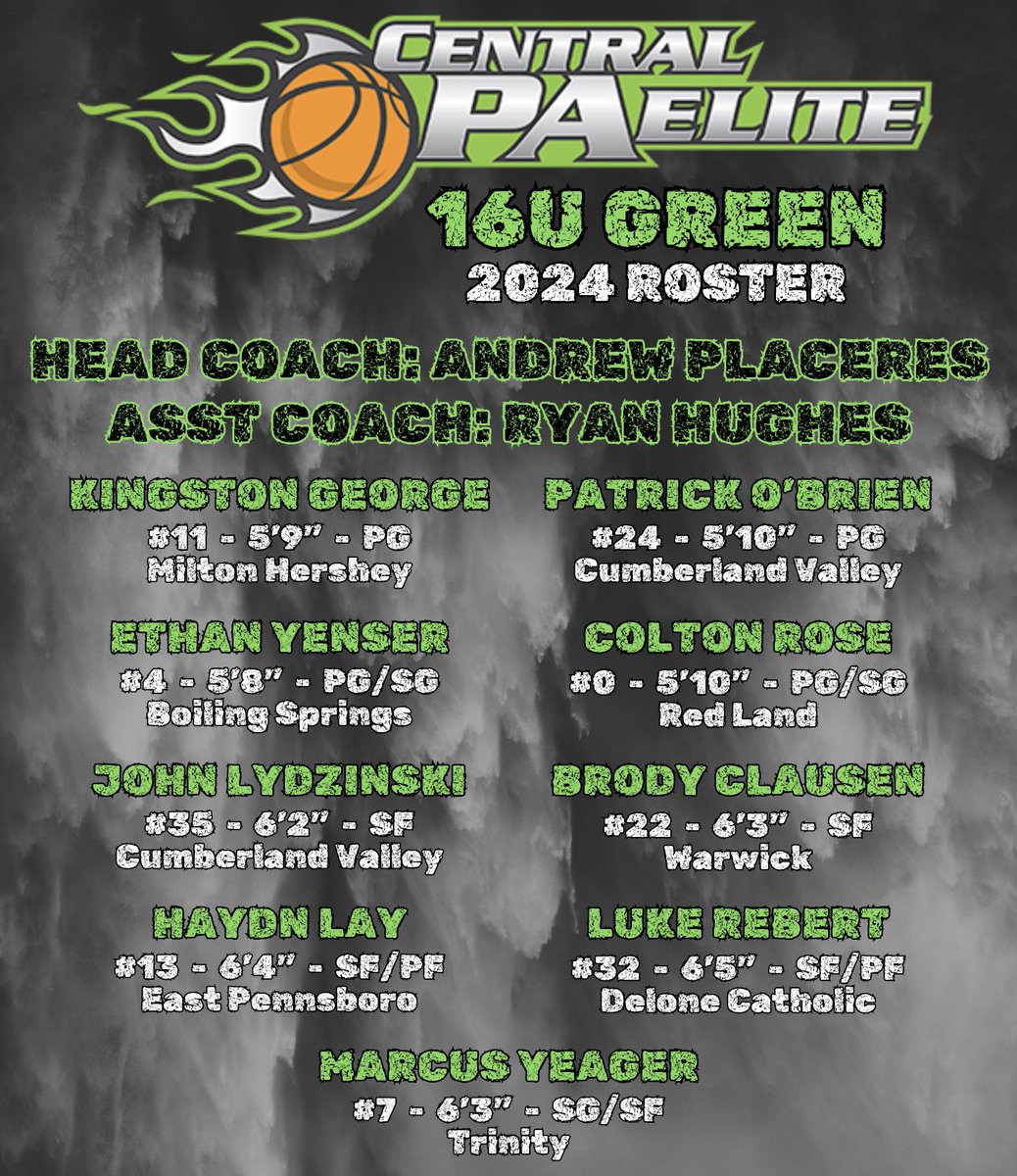 2024 Roster Loading… #beCPElite #JustUs @CoachPlaceres21 @rhughes567