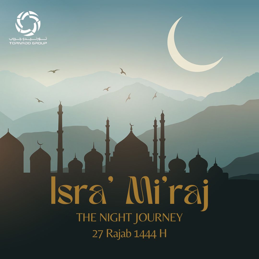 Wishing everyone a blessed Isra and Mi'raj.
The night of Isra and Mi'raj is a night of blessing, mercy, and forgiveness. May the blessings of Allah bring you and your loved ones peace and good health.