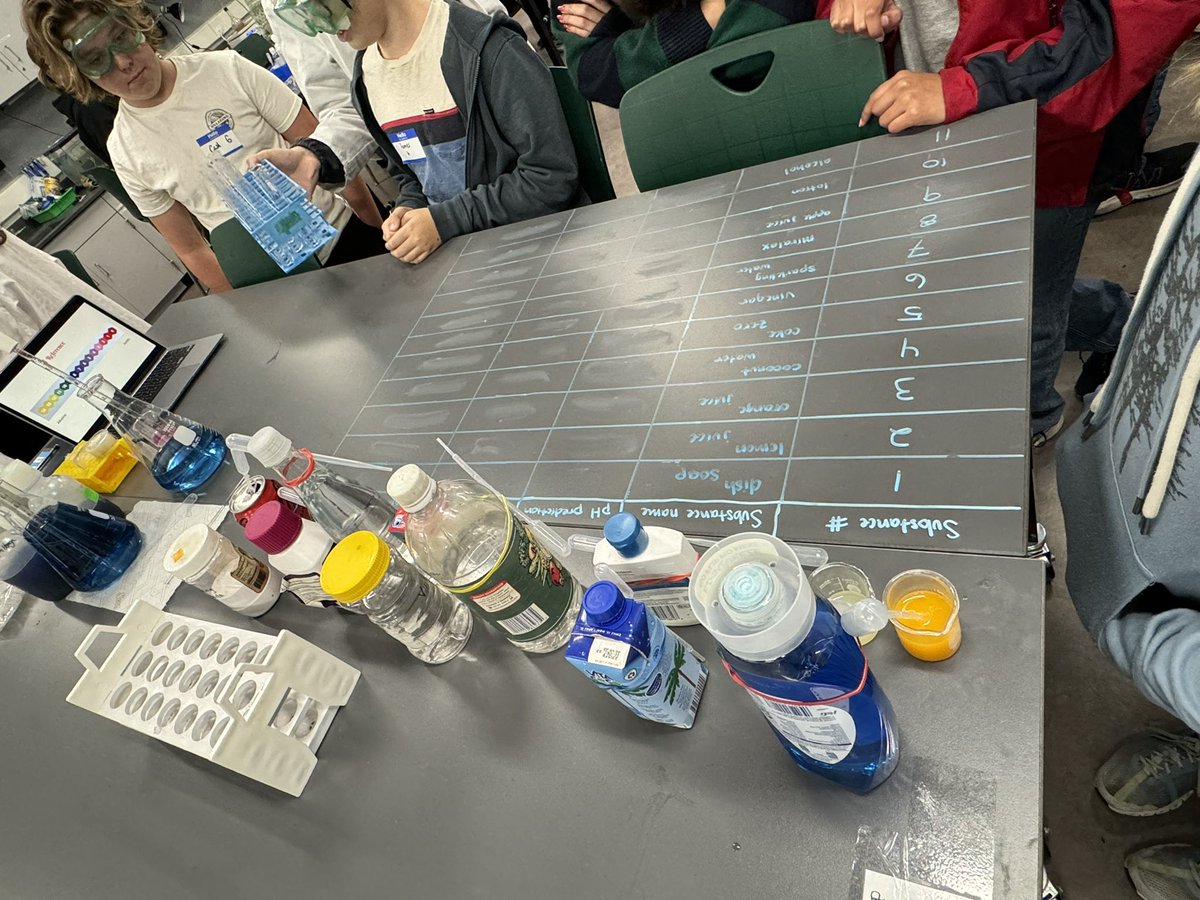 Amazingly collaborative afternoon with the incredible team <a href="/TOHSTheCenter/">The Center at TOHS</a>! Our high school AP Research scientists guided our middle school GATE students in an afternoon of hands-on scientific inquiry! (We did NOT want to leave!) #GATEenrichment  #CVUSDForward