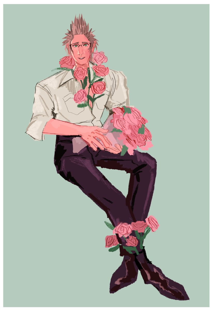 flowers for the birthday boy!!!