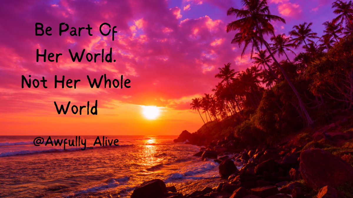 Awfully_Alive's tweet image. Have your own life