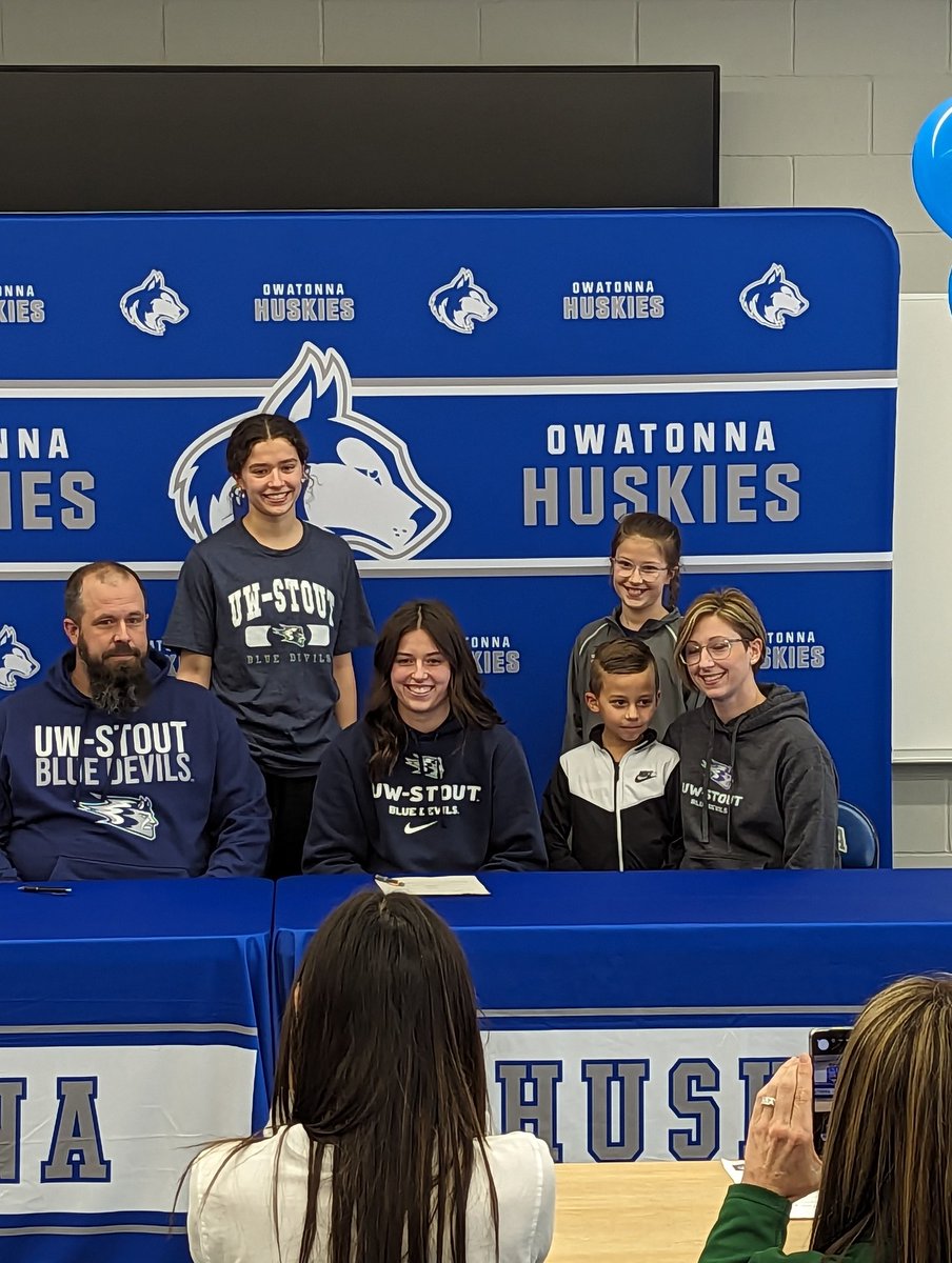 National signing day ceremony was held at OHS today.  Congratulations to Kennedy and Izzy for committing to play 🥎 at the next level!  So proud and excited for the two of you!