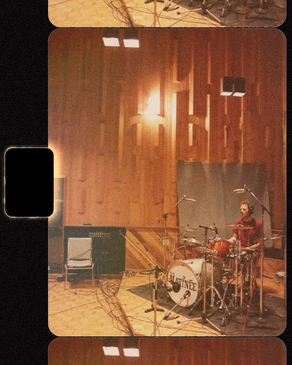 thematineemusic's tweet photo. Peter Lemon behind his kit @hipposonic studio, but we can’t put a date on it. We think it was snapped by Adam PW Smith…. So must predate our See The Sunrise album sesh there with @stevebays …. We return to Hippo on Feb 24th to perform our new record &amp; THERE ARE ONLY 4 TIX LEFT! https://t.co/R30EPlkxUG