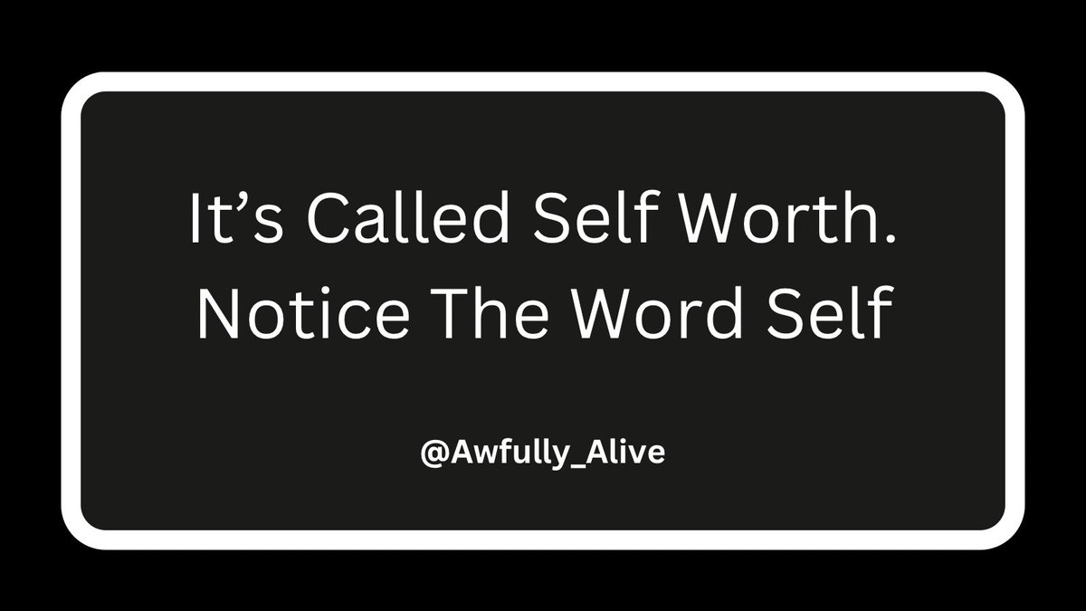 Awfully_Alive's tweet image. Think about it