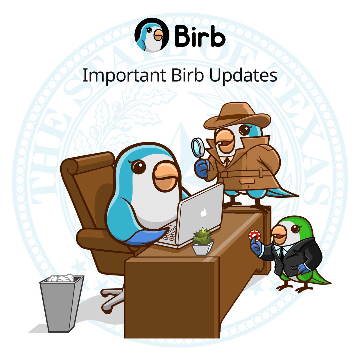 BirbDefi's tweet image. Hey Birb fans! We've been hard at work reimagining the future of Birb, and trust us, Birb's future is bright! ♥️🦜

Watch for our upcoming website and roadmap filled with innovative ideas.

👉 Check out our latest article: news.birb.com/important-birb…

#cryptonews $BIRB