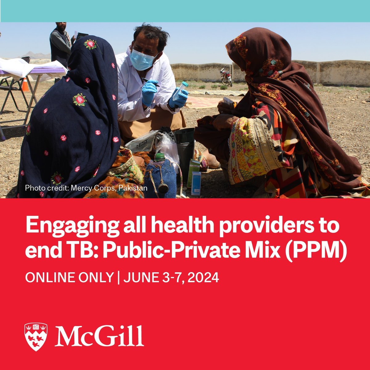 Join week-long TB-PPM course for deep dives into engaging private providers, policy & financing, partnerships, implementation, quality care & more.
.
Fee Waiver for #TBSurvivors who are interested in learning more about Public Private Mix in TB Management. @SATB1231
