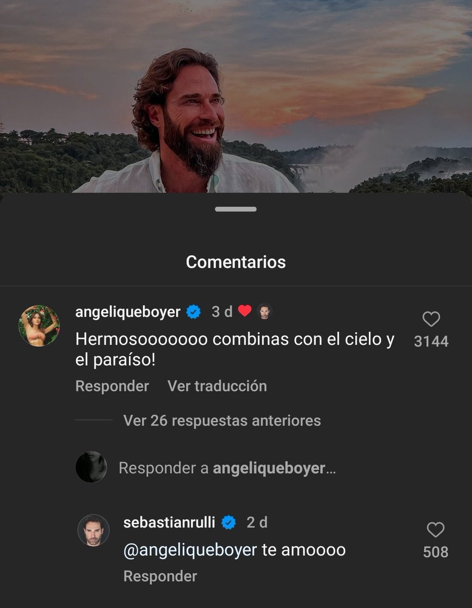 rorignv's tweet photo. - Cuentas de Facebook inventando desde hace 2 días que Angelique Boyer y Sebastian Rulli se separaron.
- Mientras tanto ellos bien felices y amandose: https://t.co/LcjbDMdZg4