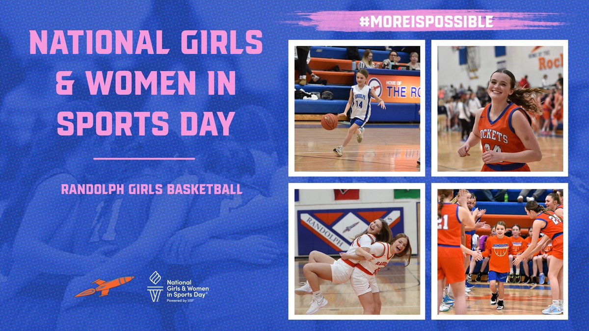 Today is National Girls & Women in Sports Day! It's cool to see many teams & schools acknowledging this today. Keep growing girls’ sports! #moreispossible