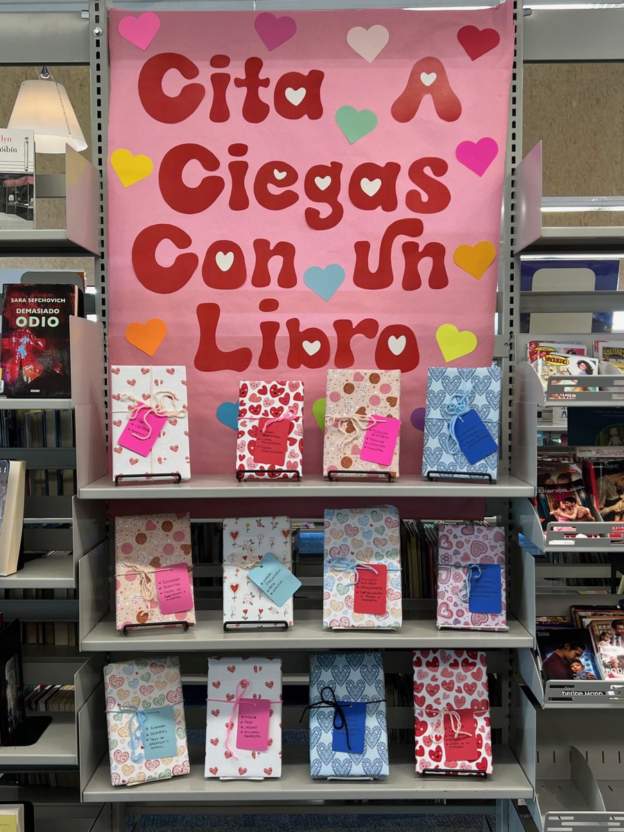 PhxLibrary's tweet photo. Visita la biblioteca Palo Verde para una Cita a Ciegas con un Libro! https://t.co/uTIpTB45Jw #PaloVerdeLibrary #JustReadPPL #PhoenixPublicLibrary #Phoenix #PHX https://t.co/nWN4JisqvU