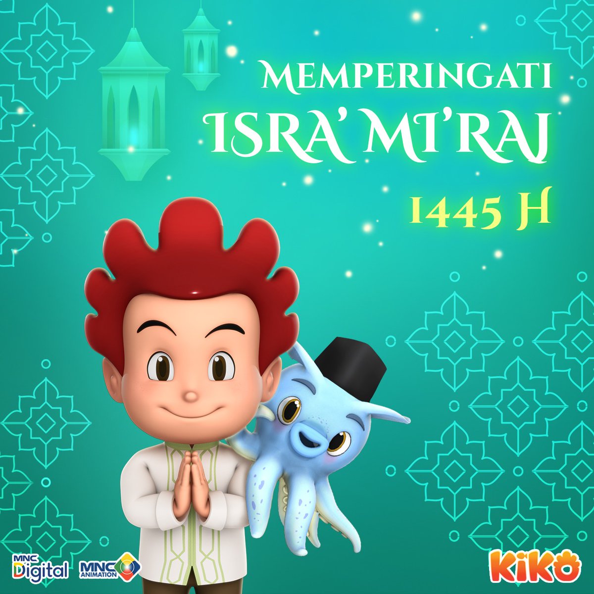 KIKO & OCCI Mengucapkan Selamat Memperingati Isra Mi’raj Nabi Muhammad SAW (27 Rajab 1445 H) 🙏
.
#IsraMiraj #IsraMirajNabiMuhammadSAW #1445H #SahabatKIKO #KIKOAnimation