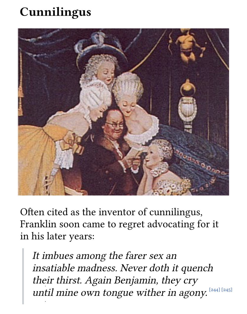 MrAlexisPereira's tweet image. Ben Franklin