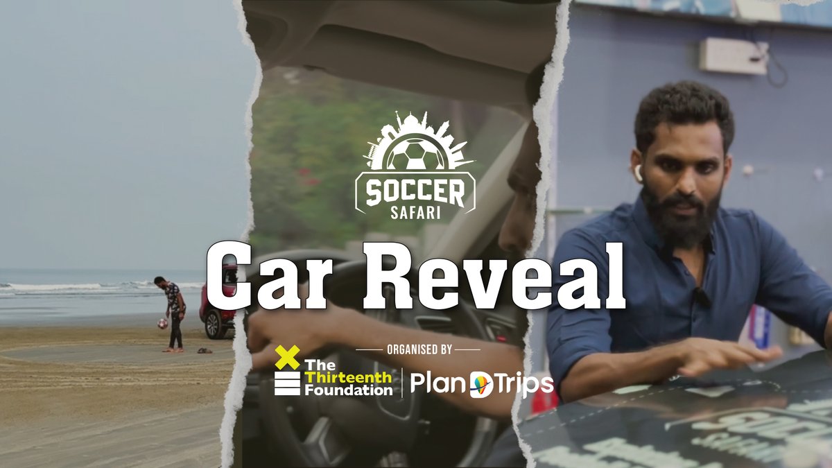 Watch the car reveal video now to catch a glimpse of our specially designed vehicle that showcases the spirit of Soccer Safari! Subscribe to our channel for an incredible journey ahead! Stay tuned! youtube.com/watch?v=0AOIj-…