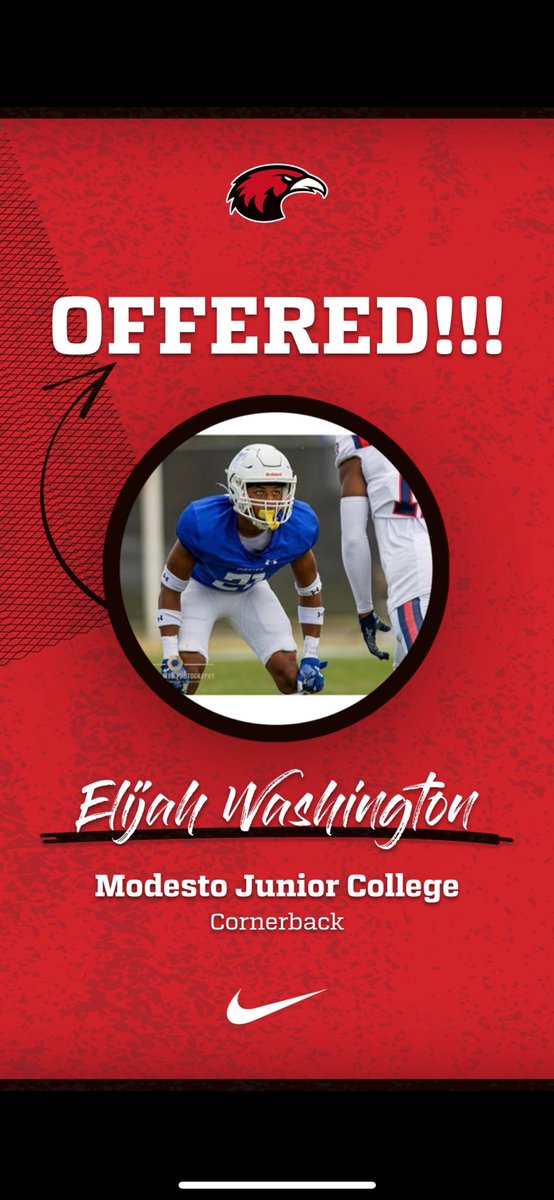 After a great talk with <a href="/CoachGrimshaw76/">Jerry Grimshaw</a>, I am very blessed to receive an offer from the university of Simpson <a href="/MJCFootball/">MJC Football</a> <a href="/CoachAbbasi/">Coach Abbasi</a>