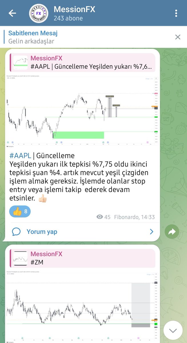 fibonardo's tweet photo. Günaydııın 🫂 #MESSION Fx'te Forex paritelerinin yanı sıra, yabancı hisseler için de fikirlerimizi, analizlerimizi paylaşıyoruz. Aşağıdaki gibi başarılı analizler olunca burda paylaşırım, başarısızları paylaşmam tabi ki dhshsh belki paylaşırım. Bakacaaaz #fx #aapl #zm https://t.co/yUcIPbDZxn