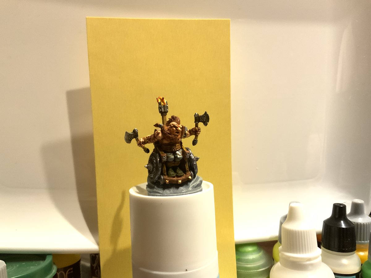 Paul Thorgrimson 🇨🇦 (@togeriso) on Twitter photo The Dwarven Berserker, from <a href="/strataminis/">Strata Miniatures</a> ’Dungeons and Diversity’ lineup. Stynylrez primer, all washes, metallics and colours from <a href="/vallejocolors/">Acrylicos Vallejo</a> Game Colour! Enjoy! My second miniature for 2024…I should start painting a tad faster, eh? The Dwarven Berserker, from <a href="/strataminis/">Strata Miniatures</a> ’Dungeons and Diversity’ lineup. Stynylrez primer, all washes, metallics and colours from <a href="/vallejocolors/">Acrylicos Vallejo</a> Game Colour! Enjoy! My second miniature for 2024…I should start painting a tad faster, eh?