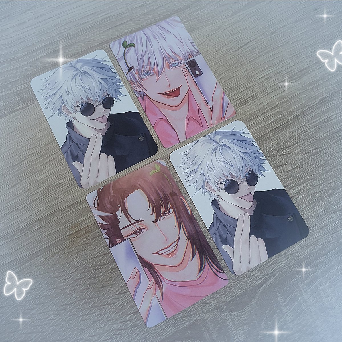 onagiroll's tweet photo. ⸝⸝ ⊂ ➜ #mailedbyja : #parseil ⊃ ⸝⸝
─── ❝ from @notsuguruuu ❞ ───
hello! stsg pocas came home na po, finally <3 thank you so much po for packing them safely and also for the freebies! another gojo prio came home ulit ♡ https://t.co/uCp3Kp2sTQ