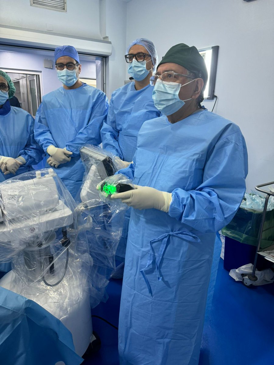 Housbow's tweet photo. Breaking News: A new installation of ILY Robot.
 🦾🎮

With #Medaf put a new ILY Robot at @Clinique_Agdal  and did 6 cases.

Warm thanks to Dr  #MIKOU and his team

2nd in Morocco and 2nd #FURSROBOT in all Africa
(1st also in 🇲🇦 Pr @NouriMouad2)

Let's destroy stones 🎮 🦾 in 🇲🇦 https://t.co/7iD2sUSpgZ