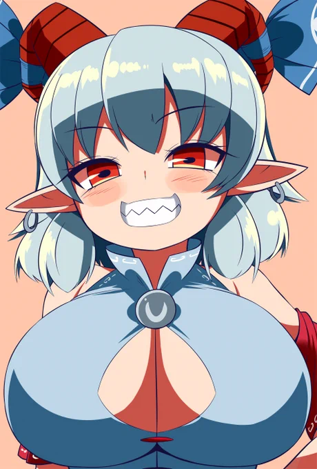牛ビキニでかぱい饕餮尤魔ちゃん(Xまとめ) 