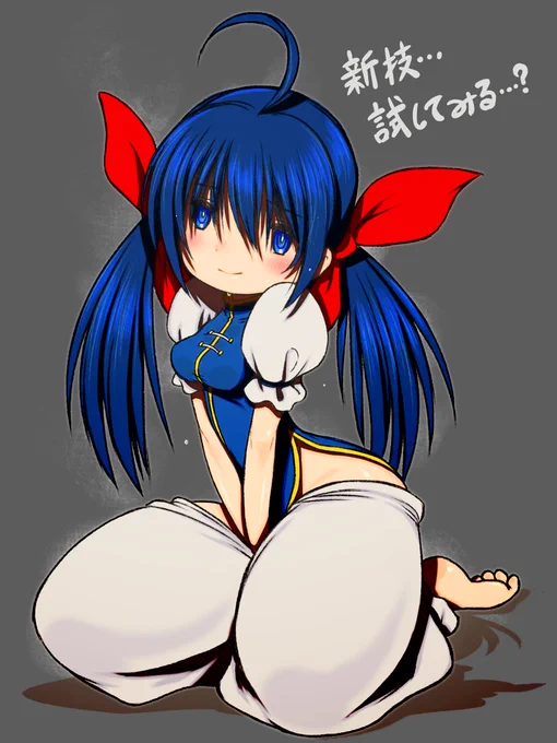 新作に向けて双葉ほたるさんが新超必殺技を思いついたようです・・・ 