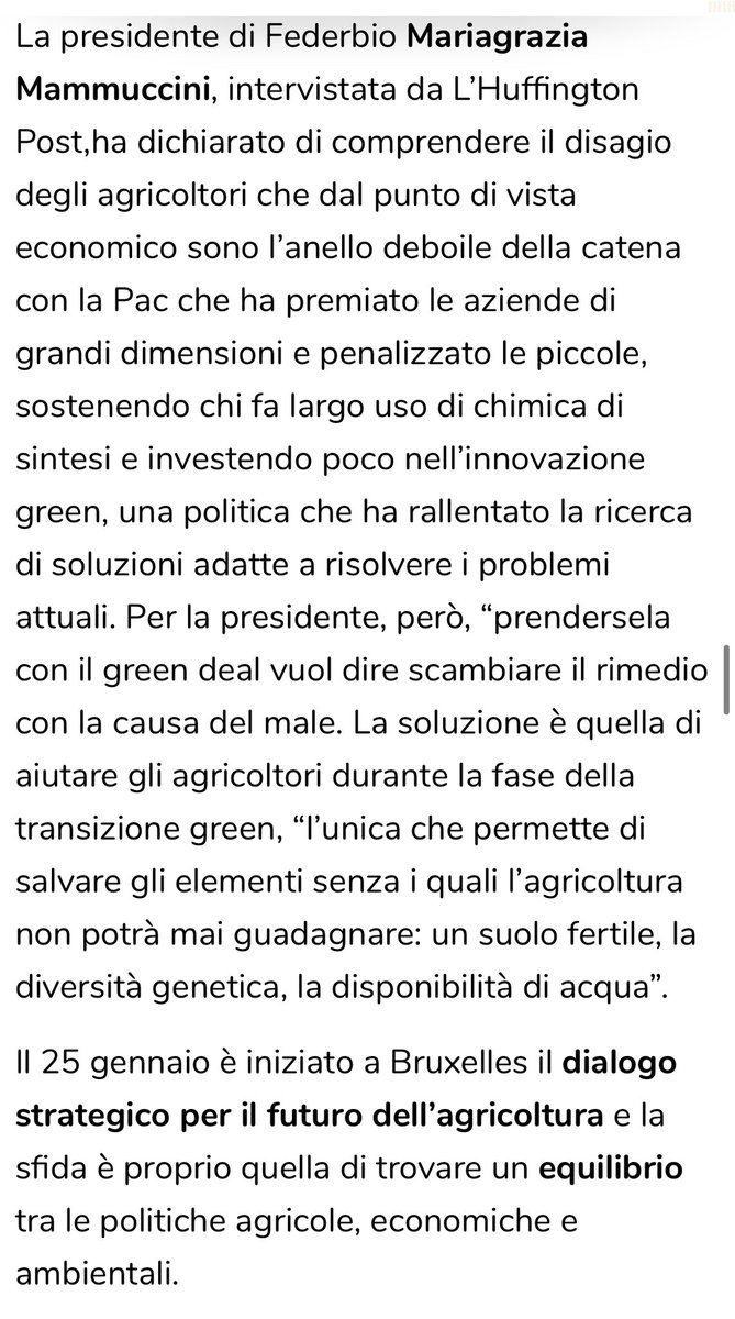 cardinale_anna's tweet photo. Altre voci del settore #agroalimentare 
#agricoltura 
#federbio
#slowfood https://t.co/03pLMwPsLQ