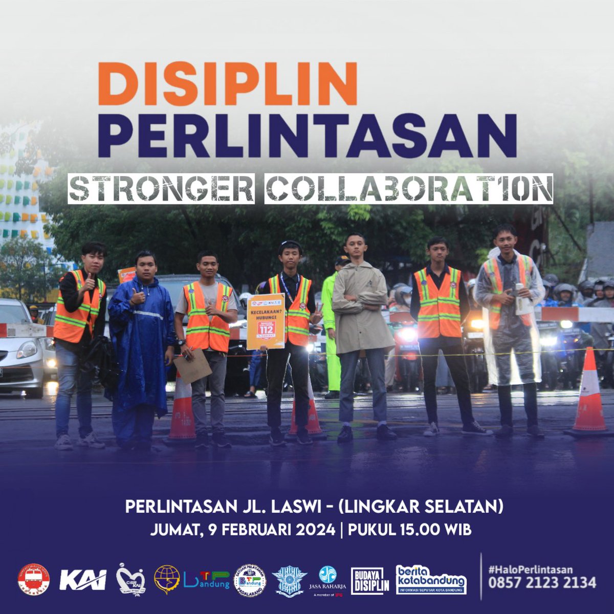 1 Dasawarsa mengedukasi di Perlintasan Sebidang!

Kegiatan #DisiplinPerlintasan merupakan kegiatan edukasi di Perlintasan Sebidang dan Terbuka untuk siapapun!

<a href="/KAI121/">Kereta Api Indonesia</a> <a href="/dishub_jabar/">Dishub Jabar</a> <a href="/keretaapikita/">Kereta Api Kita</a> <a href="/mas_didiek/">Didiek Hartantyo</a>  <a href="/infobdg/">BANDUNG ᮘᮔ᮪ᮓᮥᮀ</a> <a href="/PRFMnews/">Radio PRFM</a>  <a href="/txtdaribandung/">TXT dari Bandung</a>