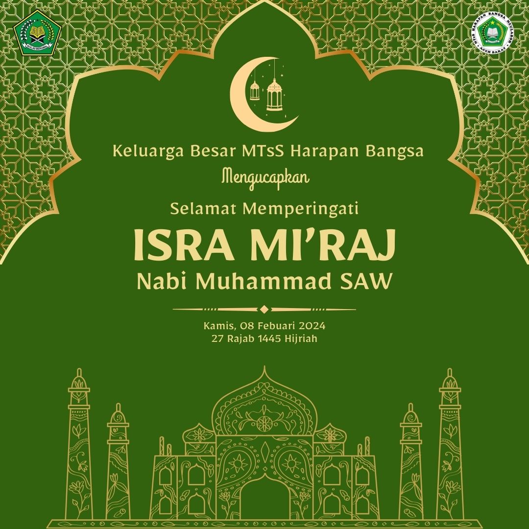 mtsshbsmbo's tweet photo. Halo #HarapanMuda !!
Selamat memperingati Isra Miraj 1445 Hijriah yaa..
Mari kita jadikan peristiwa Isra Mirah sebagai momentum dalam kehidupan untuk tetap tawadu dan bertakwa kepada Allah SWT.. 🥰

#HarapanMuda !
#Semangat

#mtsshbsmbo #harapanbangsameulaboh #harapankita https://t.co/5HoaJ9o1YU