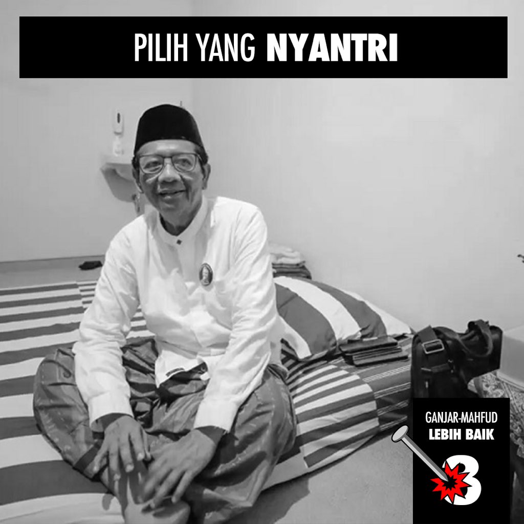 Prof. Mahfud ini juga cawapres yang paling top! Soal CV dan prestasi, udah gak perlu diperdebatkan deh. 

#GanjarMahfud2024 #GanjarPresidenRakyat #JkwganTIGAnjar #LebihBaik #LanjutGan #KaryaAdalahDoa #3GPMMDUNGGUL #S3MUTHITAM