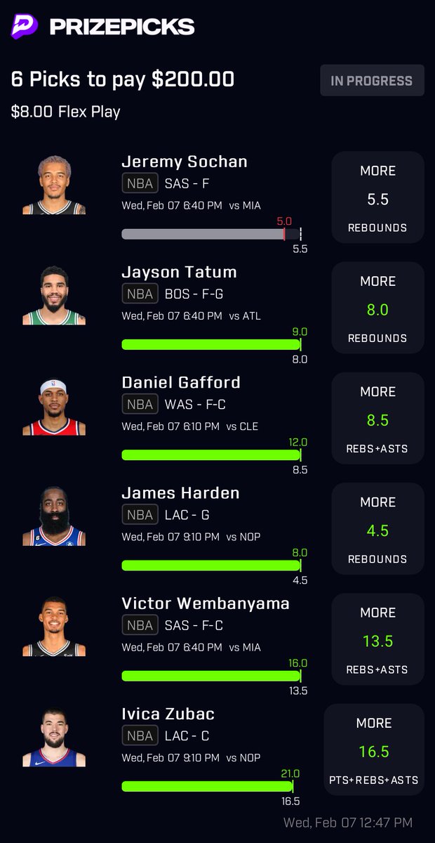 malachi3200's tweet photo. That’s pain�� thought I was big cashin tn😭 at least we cashed 1 fully out @PrizePicks https://t.co/chBj11wH4i