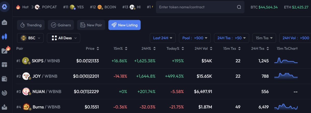 SkipsToken's tweet photo. We're thrilled to announce that we've claimed the top spot on AVE AI Platform's new listing asset list, with an incredible gain of over 1600%! 🏆💰 Thank you to our amazing community for your unwavering support https://t.co/RUqrG0CJ3X