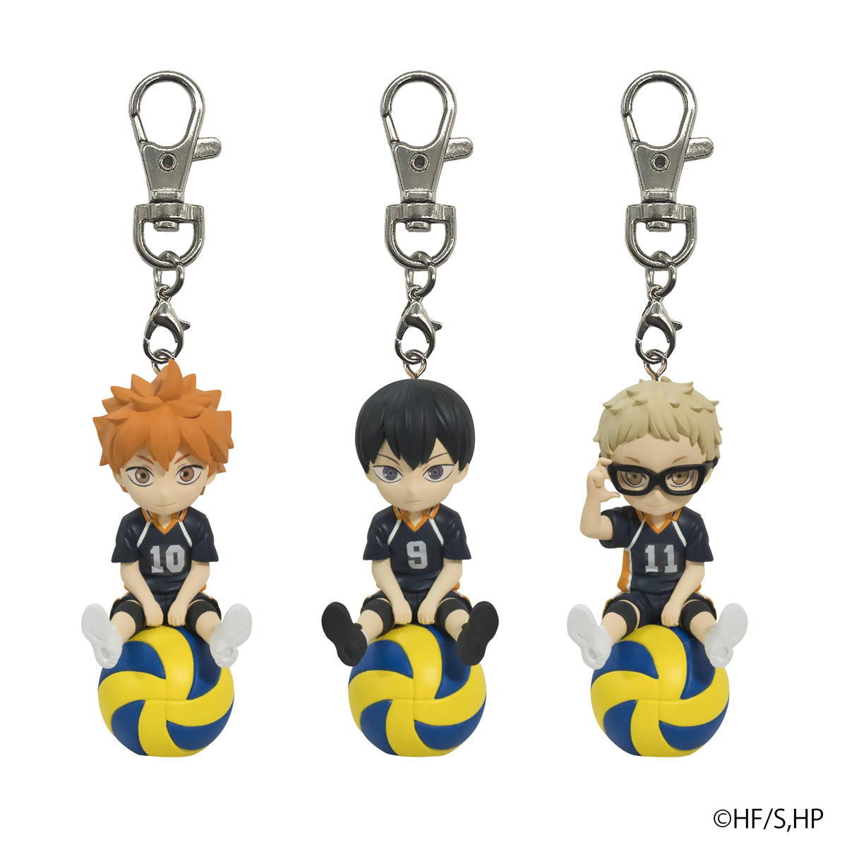 ハイキュー】 BANDAI SPIRITSより日向・影山・月島がボールに乗った