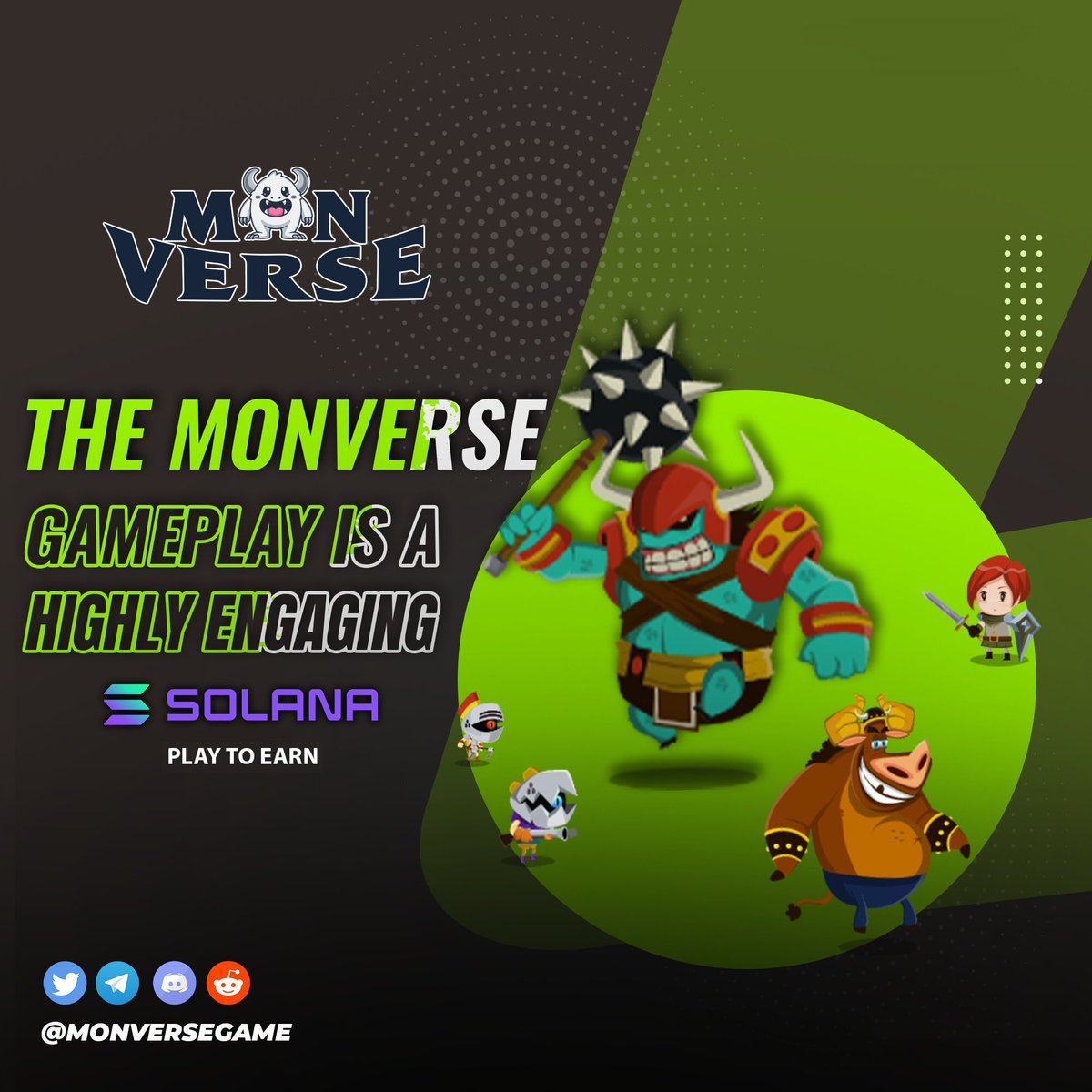Monverse P2E Game | BSC | SOL tweet media
