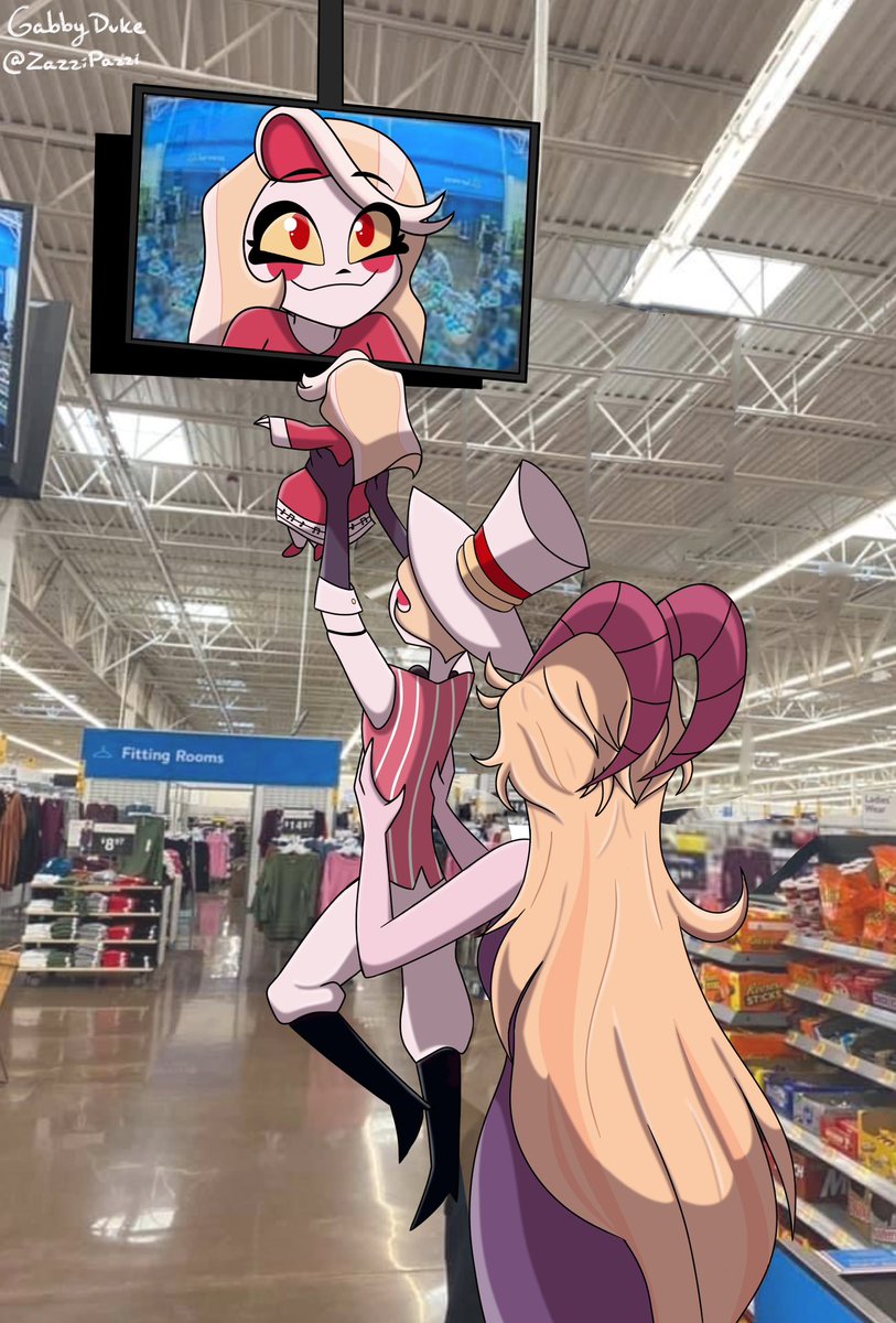 Lucifer doesn’t need a stool when he has Lilith ( • ̀ω•́ )✧
#lucilith #HazbinHotelCharlie #LuciferHazbinHotel #HazbinHotelLilith
