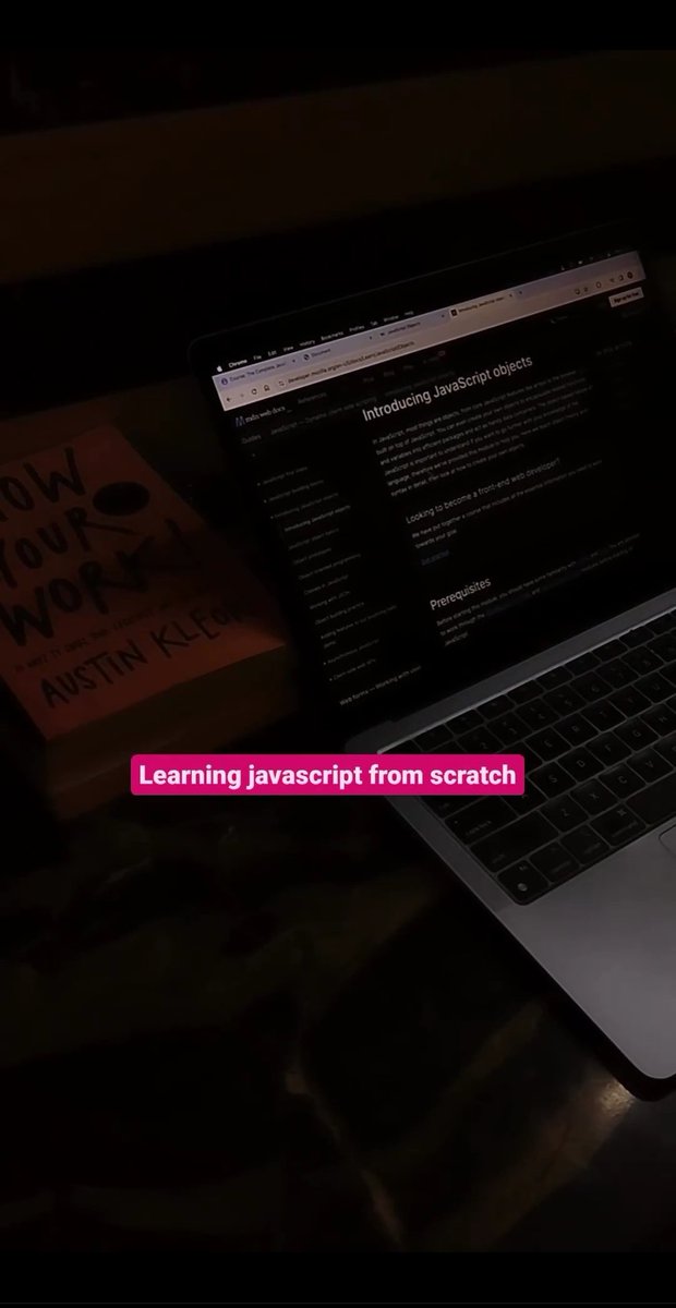 Ashish_coding's tweet photo. Day 3/ 100 days 
I am on the way to learning javascript from scratch. 
Today I have learned about
Array and some array method
And object and some object's method
#100daysofcodechallenge #buildinpublic #javascript https://t.co/YNDw1kZuz8