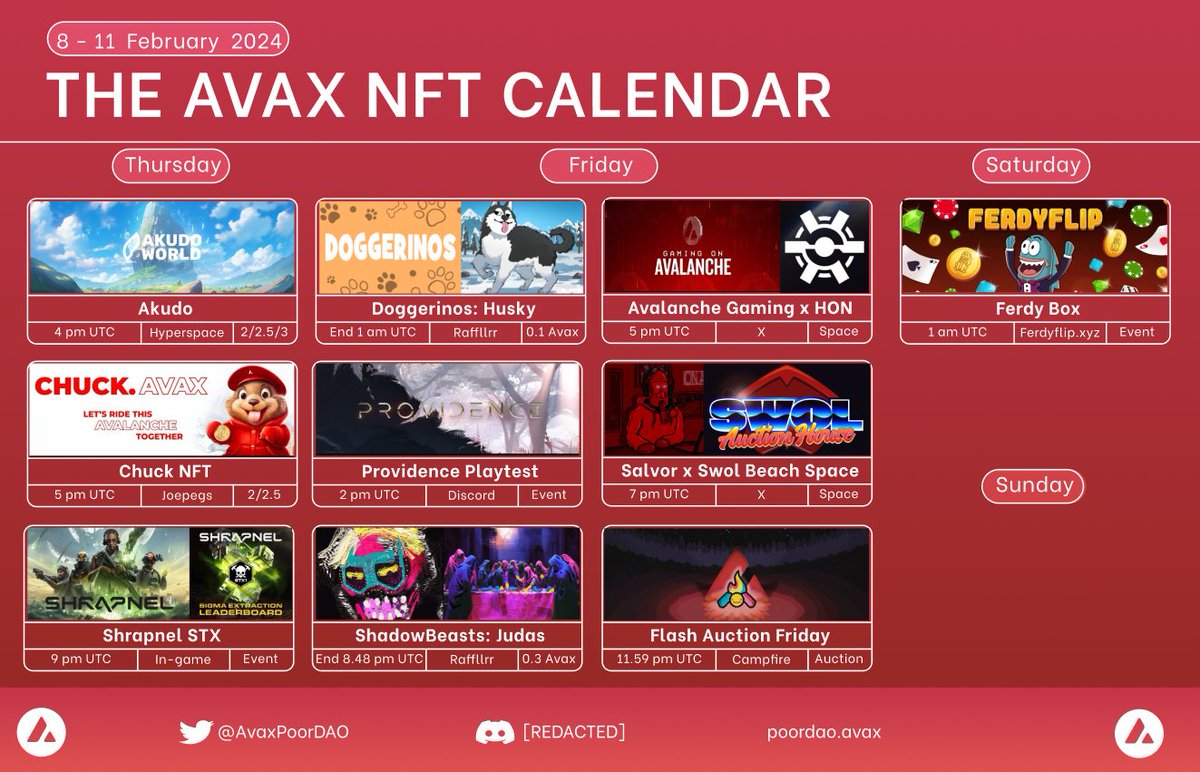 I say #Avalanche, you say YES 🫴

<a href="/AkudoWorld/">Akudo</a> @ChuckAvax <a href="/playSHRAPNEL/">SHRAPNEL</a> <a href="/DoggerinosNFT/">Doggerinos</a> <a href="/PlayProvidence/">Providence</a> <a href="/TerosEso/">Esoteros</a> <a href="/GamingOnAvax/">Avalanche Gaming 🔺</a> <a href="/heroesofnft/">Heroes of NFT 本🔺</a> <a href="/coopernicus01/">Coop🚨</a> @SwolBeach <a href="/0xCampfire/">Campfire 🔺</a> <a href="/HyperspaceAvax/">Earlybird</a> <a href="/raffllrr/">Raffllrr - Raffle your NFTs 🐶 🎟️</a> <a href="/joepegsnft/">Joepegs</a> <a href="/salvor_io/">Salvor 🚢🔺</a> 

#AVAX #NFTCommunity 🔺️