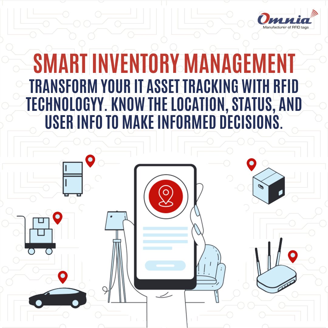 OmniaTags's tweet photo. Revolutionize your IT asset tracking with RFID technology. Gain insights into
location, status, and user information for informed decisions.

Know more about IT Asset Tags:
https://t.co/c27VmpJEmo

#RFIDTechnology #AssetTracking #DataInsights #rfidmanufacturer #omniatechnologies https://t.co/nxlnxqHAFm
