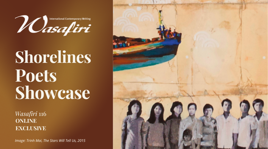 Wasafiri (@wasafirimag) on Twitter photo Online Exclusive: Explore three shifting, evocative poems from poets featured in Wasafiri 116: Shorelines: Southeast Asia and the Littoral.
Read new works from Jim Pascual Agustin (<a href="/matangmanok/">Jim Pascual Agustin</a>) Maung Htike Aung (<a href="/bwaypee/">aug koh</a>) and <a href="/shirleycamia/">Shirley Camia</a>
wasafiri.org/article/shorel… Online Exclusive: Explore three shifting, evocative poems from poets featured in Wasafiri 116: Shorelines: Southeast Asia and the Littoral.
Read new works from Jim Pascual Agustin (<a href="/matangmanok/">Jim Pascual Agustin</a>) Maung Htike Aung (<a href="/bwaypee/">aug koh</a>) and <a href="/shirleycamia/">Shirley Camia</a>
wasafiri.org/article/shorel…