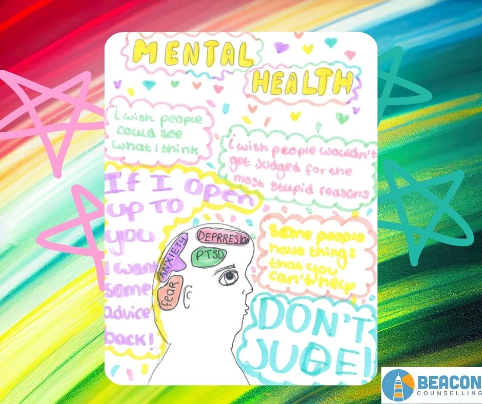 I wish people could see what I think.

#ChildrensMentalHealthWeek2024 #YourVoiceMatters #Expressyourself