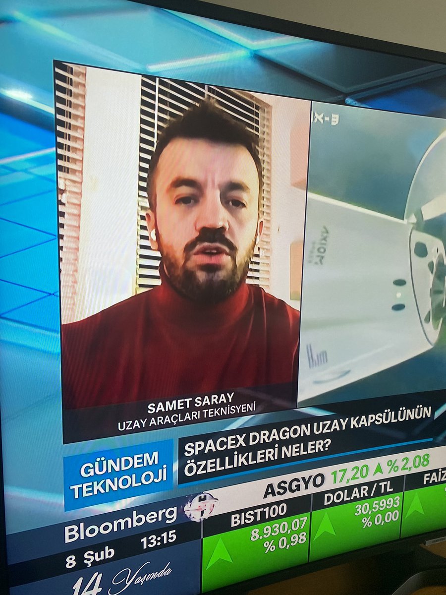 “Uzay Araclari Teknisyeni” …