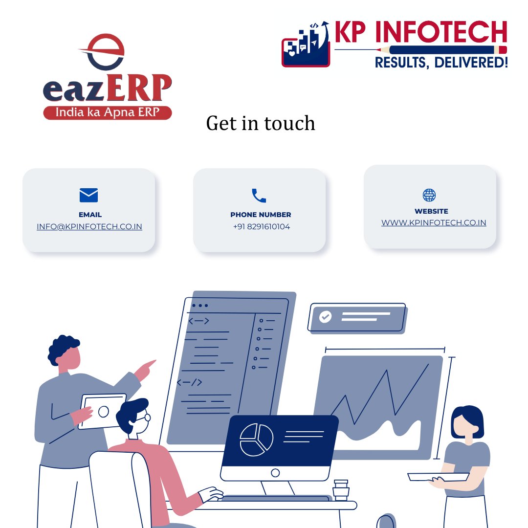 [PROMO] Are you tired of juggling spreadsheets, managing disparate systems, and struggling to keep up with your business processes? Look no further! KP INFOTECH brings you robust #ERP solutions tailored for all industries.