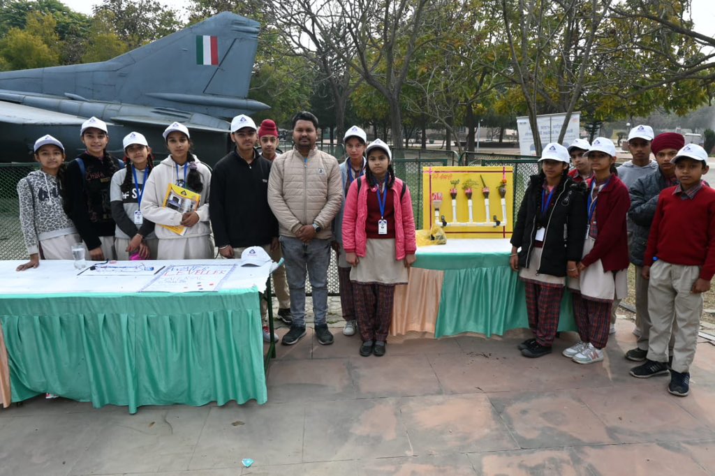 Each #StandardsClub school displayed two #Science Project Models, totaling 26 models, including projects on automatic #waterlevel alarms, #dripirrigation standards, an innovative #BISCareApp model, and the benefits of using