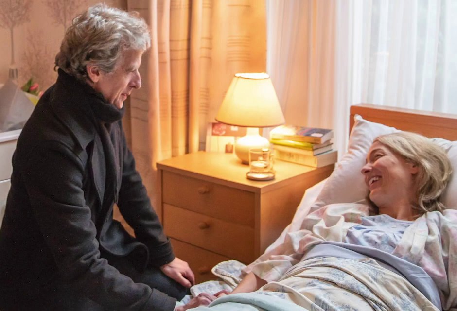 brinatello's tweet photo. #ThrowbackThursday (February 8, 2019): @LewisCapaldi shared #SomeoneYouLoved. In partnership with @LLTGL and directed by @philbeastall, a widower (#PeterCapaldi) meets the young woman (#RowenaMeddeman) who was the heart recipient of his wife (@traceylush). https://t.co/a65UgwOtOc https://t.co/4fuhgzPjvp