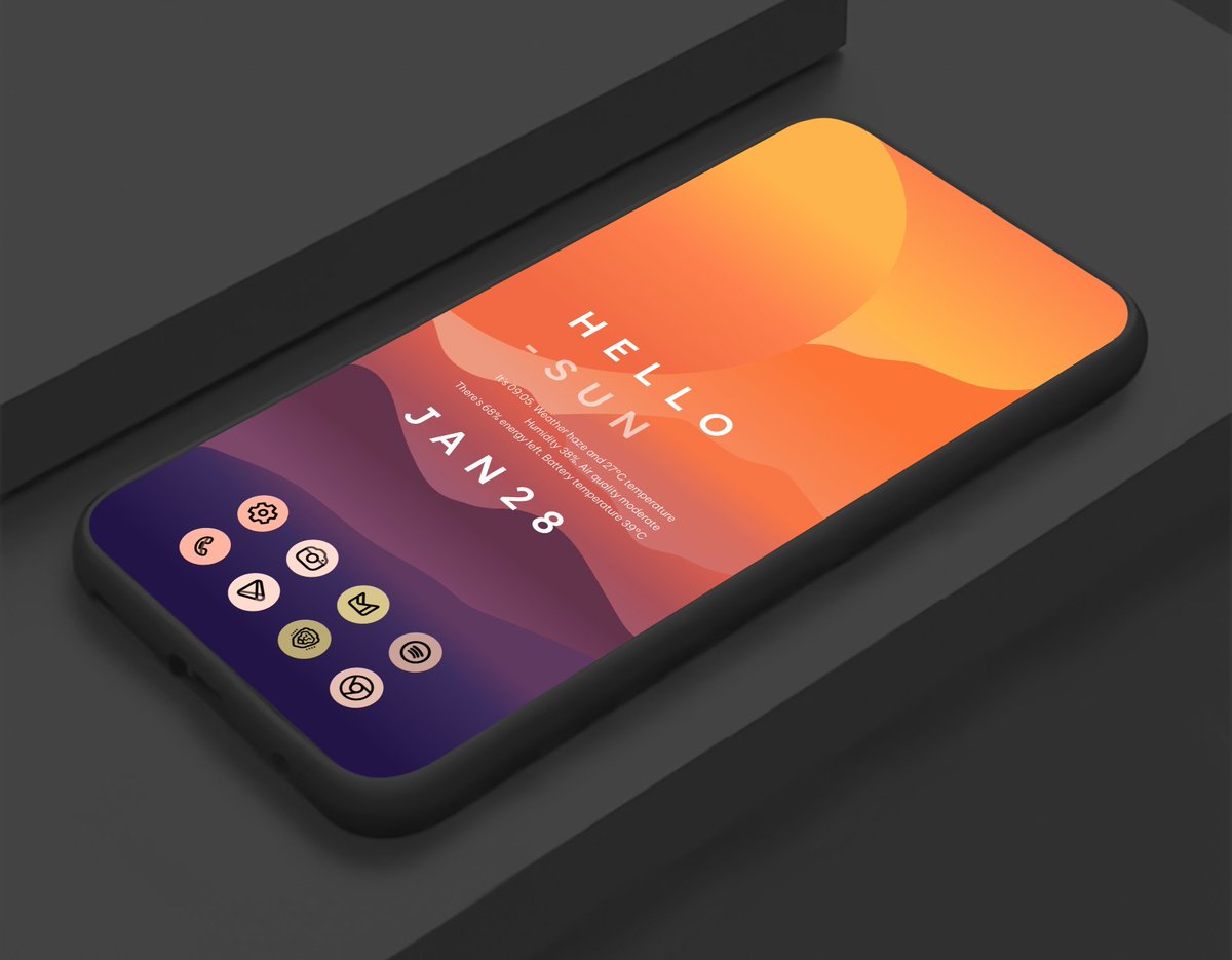 Material U Walls (@materialuwalls) on Twitter photo 🔹Nova launcher #WithNova
🔹Koda <a href="/droidbeauty/">Dave</a>
🔹Pix material you icons <a href="/pashapuma1/">PashaPuma Design Team</a>
🔹Pwalli wallpaper <a href="/materialuwalls/">Material U Walls</a>
#homescreen #android #kwgt #novalauncher 🔹Nova launcher #WithNova
🔹Koda <a href="/droidbeauty/">Dave</a>
🔹Pix material you icons <a href="/pashapuma1/">PashaPuma Design Team</a>
🔹Pwalli wallpaper <a href="/materialuwalls/">Material U Walls</a>
#homescreen #android #kwgt #novalauncher