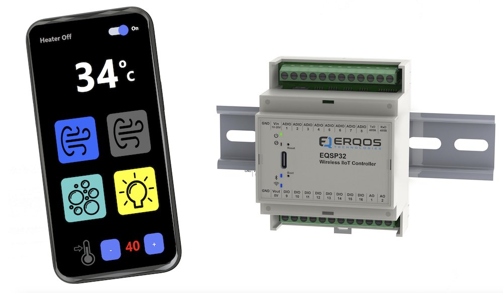 lembarquemedia's tweet image. Internet des objets industriel : #Erqos apporte la programmation #nocode sur un contrôleur #IIoT sans fil @eqsp32 lembarque.com/article/intern…