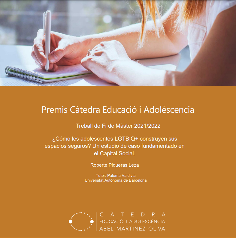 hurukuta's tweet photo. 🏆Mis estudiantes no hacen más que darme grandes alegrías: @robertepiqueras gana "Premi Càtedra Educació i Adolèscencia" por su trabajo ¿Cómo les adolescentes #LGTBIQ+ construyen sus espacios seguros? Un estudio de caso fundamentado en el Capital Social
⬇️https://t.co/VwqbDVRwE5 https://t.co/xUEyletBzZ