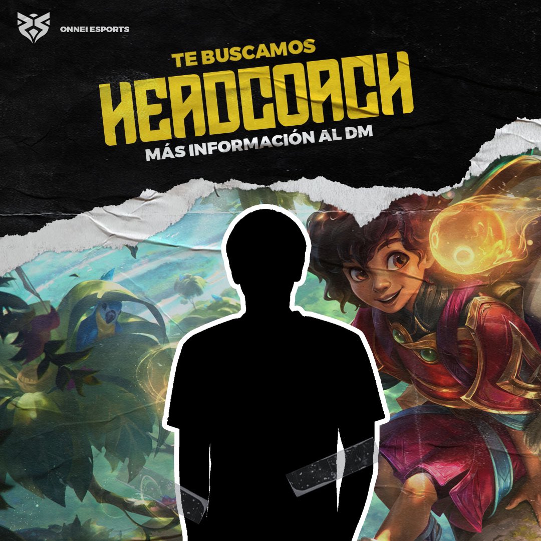 ¡Continuamos la búsqueda de HeadCoach👨‍🏫! 
➢ Buen ambiente 
➢ Experiencia previa 
➢ Pasión y Compromiso
➢ Trabajo remunerado 💸 
➢ Participación Activa en Torneos
➢ Prepararnos para los Circuitos Nacionales de Chile
¡Sé parte de nuestra historia de éxito! Más info al DM📩