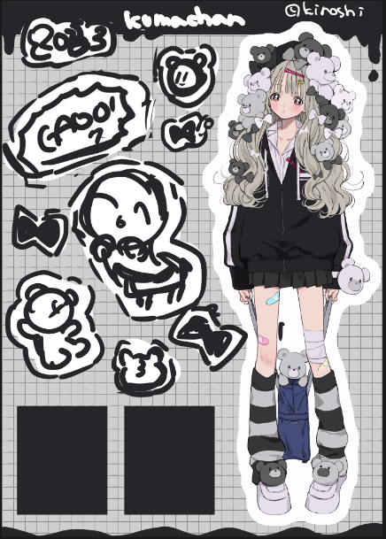 シール作りたく🐻‍❄️ 