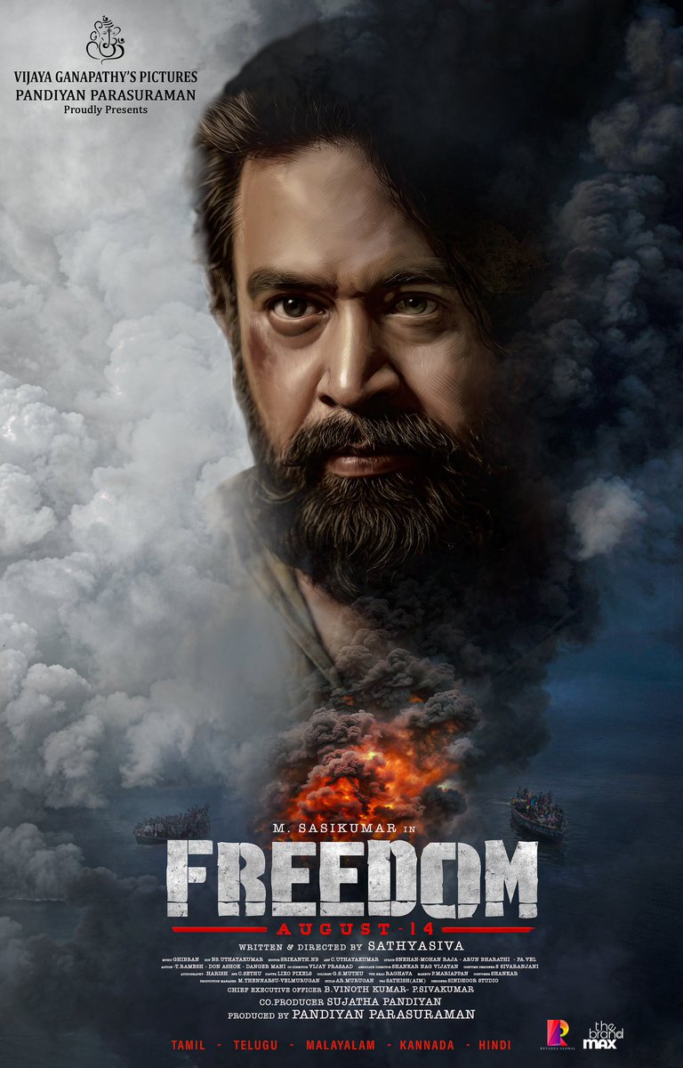 Unveiling the First Look of my next #Freedom with @jose_lijomol Dir by @Sathyasivadir Produced by @PandiyanParasu @vijayganapathys Pictures @GhibranVaibodha #Udhayakumar #NBSrikanth @Arunbharathi_A @KavingarSnekan @teamaimpr @TheBrandMax
