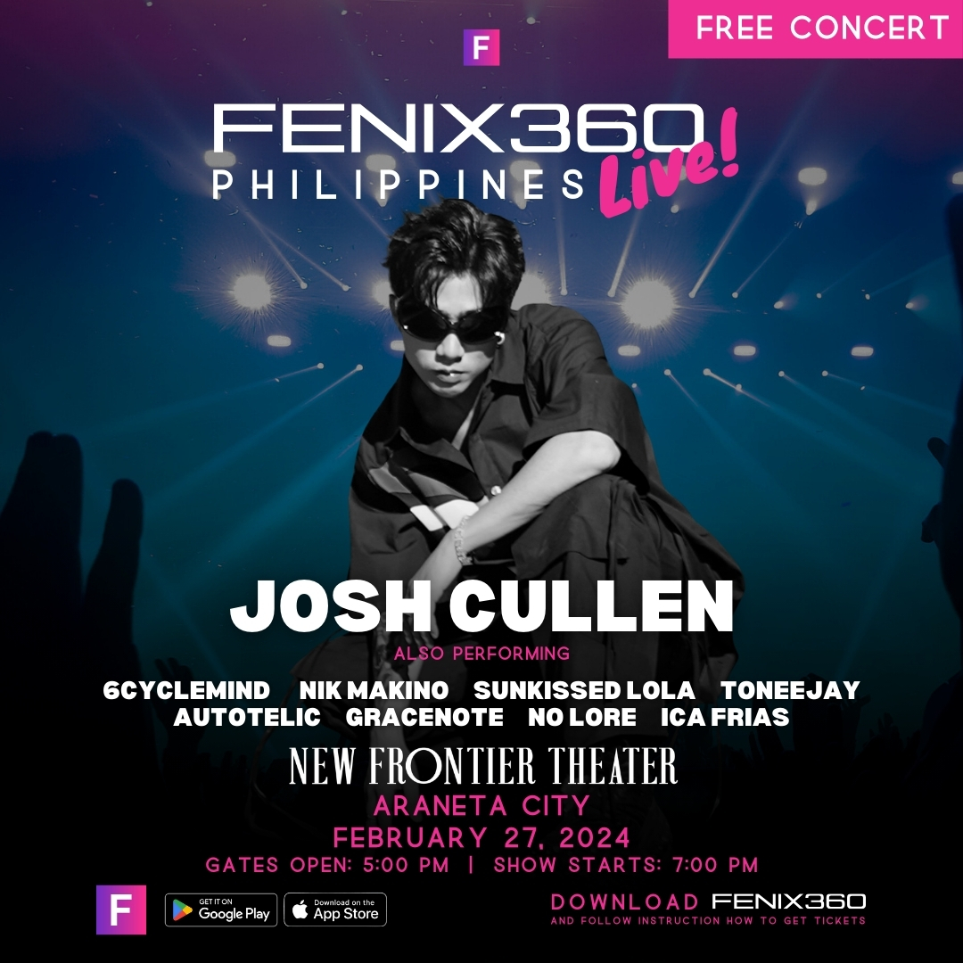 JoshCullen_s's tweet photo. Poppin' at the FENIX360 Philippines launch on February 27 🔥

You can secure FREE tickets by downloading the FENIX360 app from the Play or App Store!

#FENIX360 https://t.co/XjTD5qYTz0